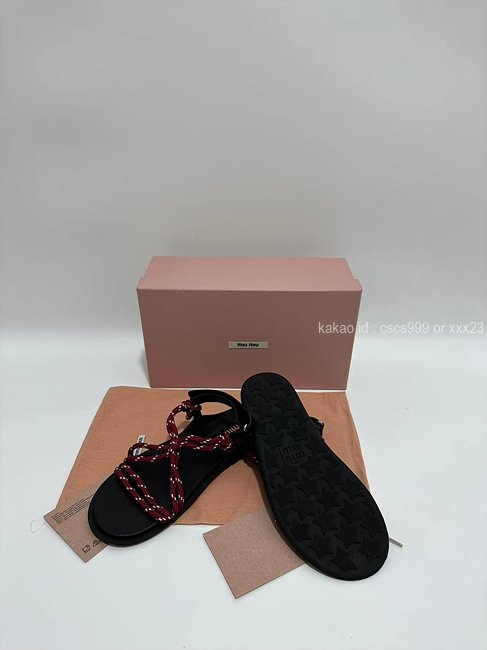 2025.06.16_[김ㅇㅇ 고객님 주문제품 검수사진] 미우미우 샌들 레플리카 미러급 SA급 S급 고퀄리티 하이엔드 최상급 신발 7