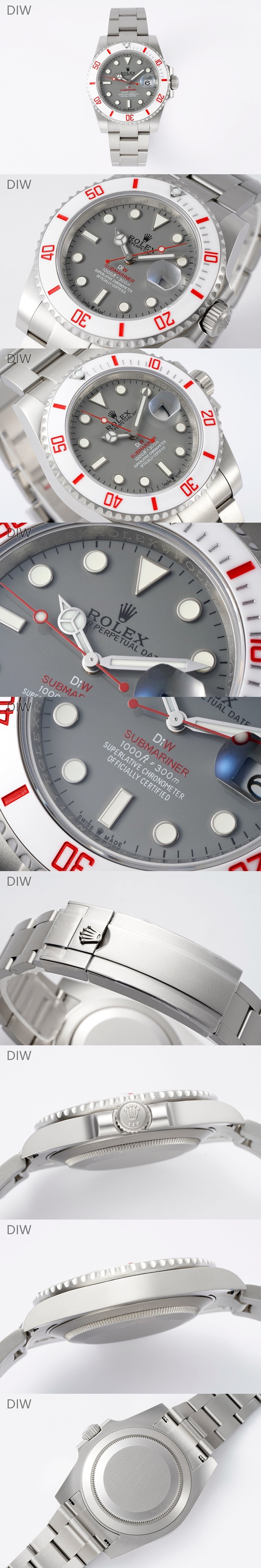 로렉스 서브마리너 DIW 카본 크로노그래프 Cal.3135 (4 color) 시계 레플리카 미러급 SA급 S급 고퀄리티 워치 [남성] 5
