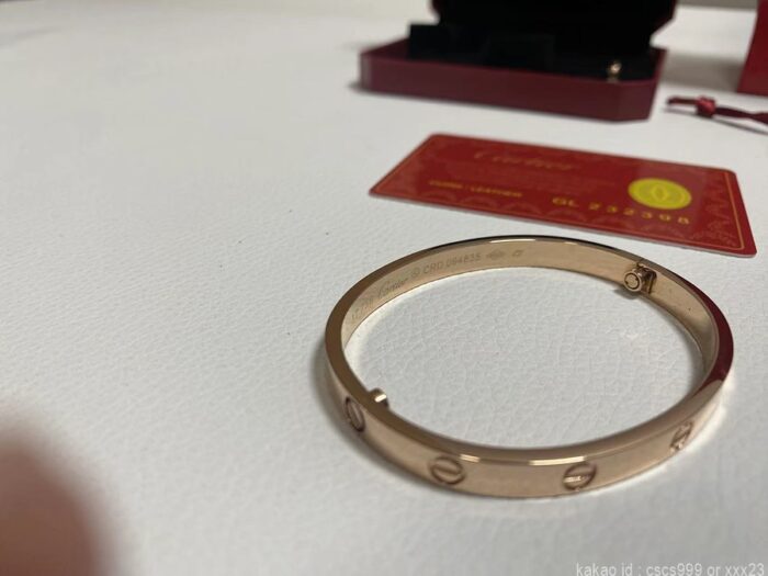 2024.05.05_[임ㅇ숙 고객님 주문제품 검수사진] 까르띠에 레플리카 팔찌 5