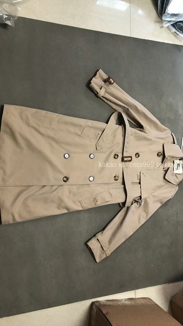 2025.05.17_[조ㅇㅇ 고객님 주문제품 검수사진] 버버리 코트 레플리카 미러급 SA급 S급 고퀄리티 하이엔드 최상급
