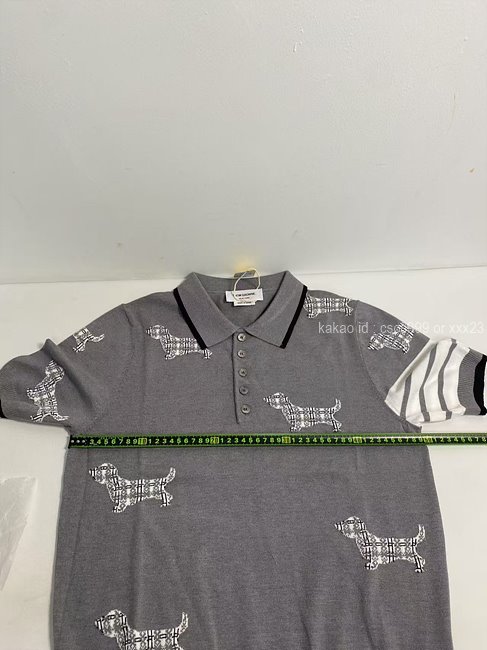 2025.05.27_[김ㅇㅇ 고객님 주문제품 검수사진] 톰브라운 반팔 카라 니트티셔츠 레플리카 미러급 SA급 S급 고퀄리티 하이엔드 최상급 7