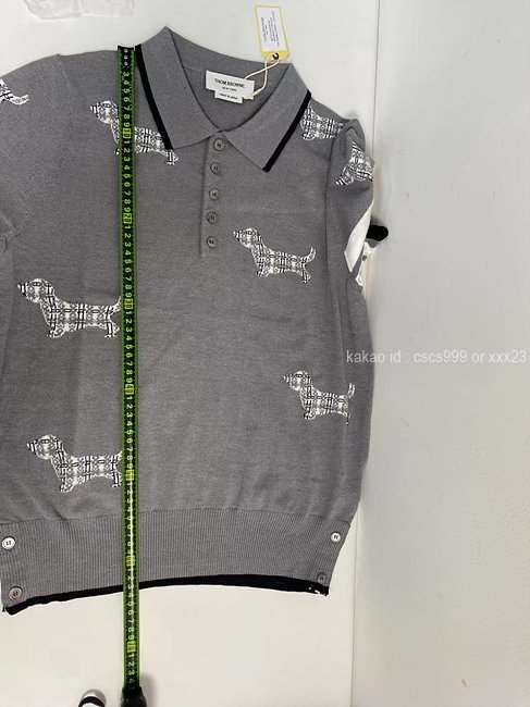 2025.05.27_[김ㅇㅇ 고객님 주문제품 검수사진] 톰브라운 반팔 카라 니트티셔츠 레플리카 미러급 SA급 S급 고퀄리티 하이엔드 최상급 8