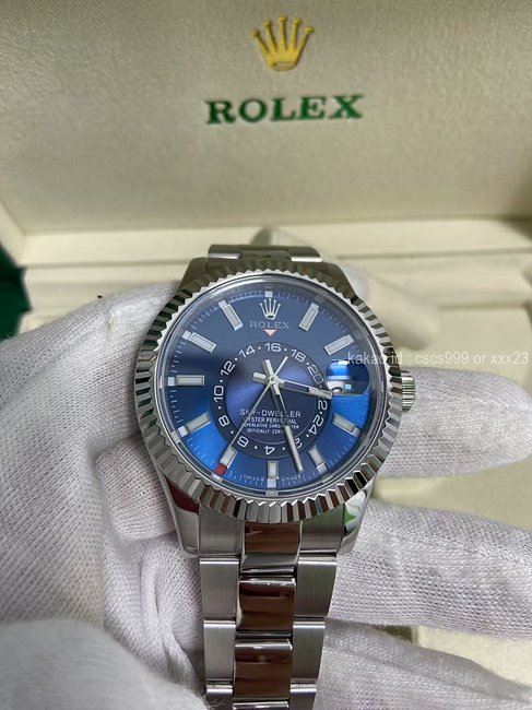 2025.06.02_[이ㅇㅇ 고객님 주문제품 검수사진] 로렉스 스카이드웰러 블루다이얼 시계 레플리카 미러급 SA급 S급 고퀄리티 하이엔드 최상급 2