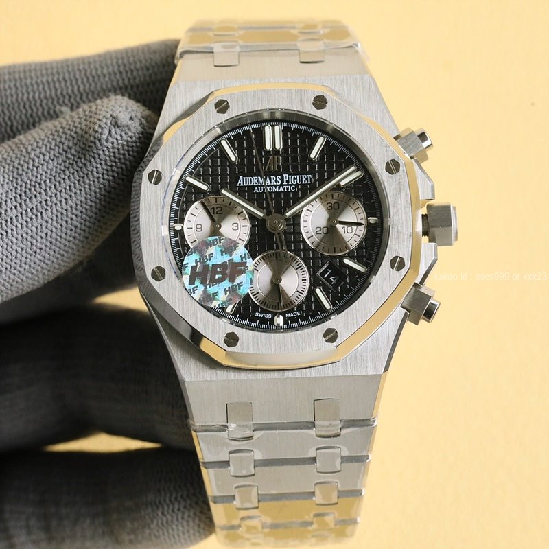 오데마피게 로얄오크 크로노 그래프 (HBF공장) 시계 레플리카 미러급 SA급 S급 고퀄리티 최상급 하이엔드 워치 [남성]