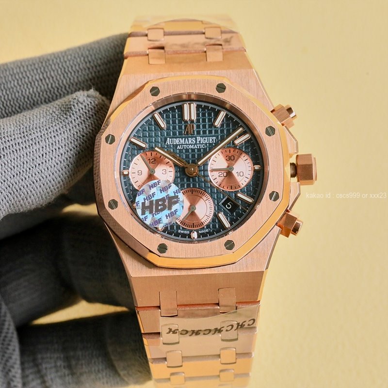 오데마피게 로얄오크 크로노 그래프 (HBF공장) 시계 레플리카 미러급 SA급 S급 고퀄리티 최상급 하이엔드 워치 [남성]