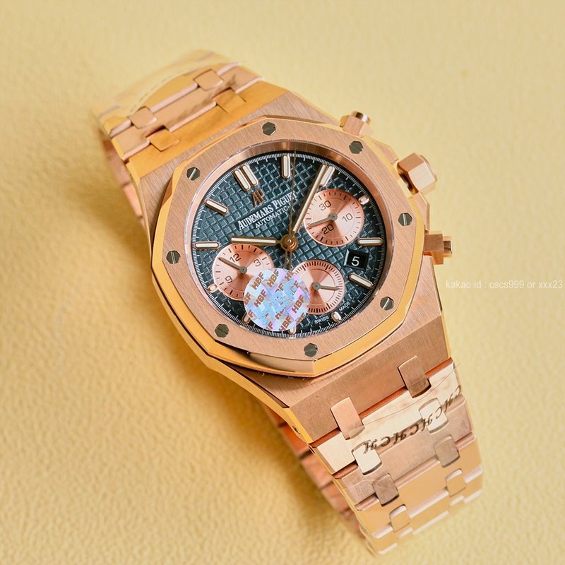 오데마피게 로얄오크 크로노 그래프 (HBF공장) 시계 레플리카 미러급 SA급 S급 고퀄리티 최상급 하이엔드 워치 [남성] 3