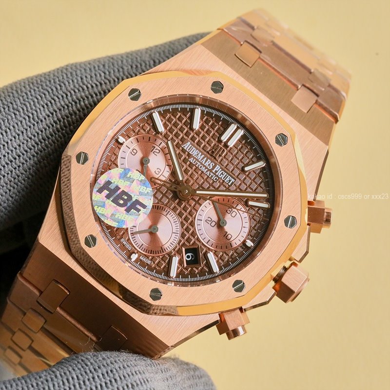 오데마피게 로얄오크 크로노 그래프 (HBF공장) 시계 레플리카 미러급 SA급 S급 고퀄리티 최상급 하이엔드 워치 [남성] 3