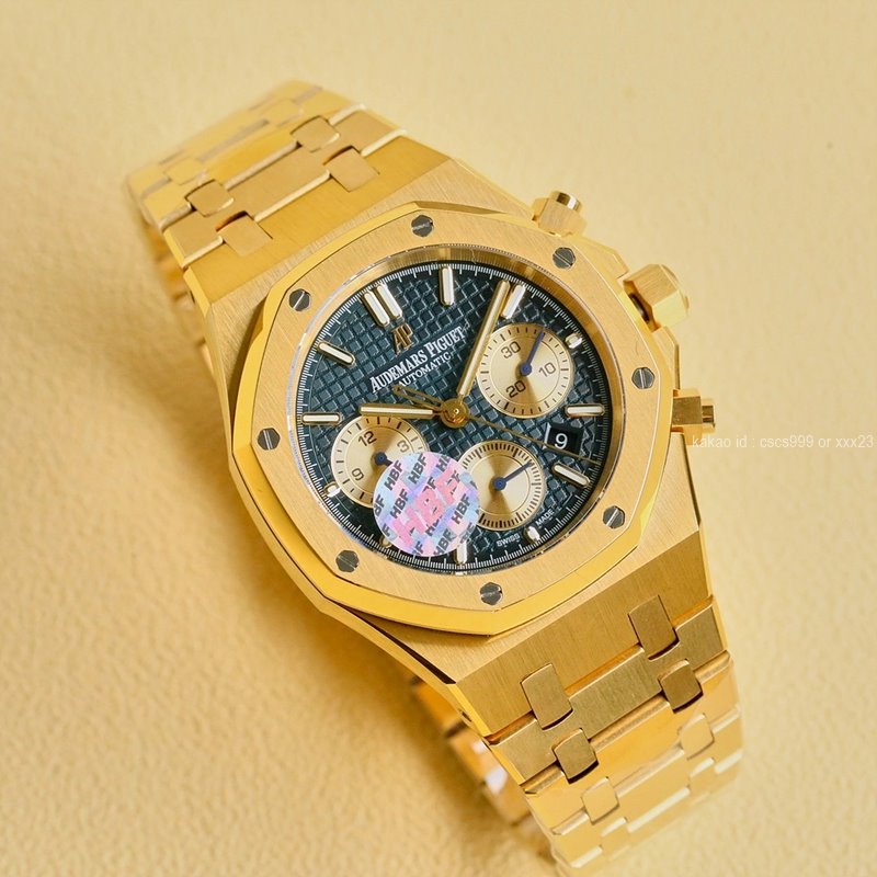 오데마피게 로얄오크 크로노 그래프 (HBF공장) 시계 레플리카 미러급 SA급 S급 고퀄리티 최상급 하이엔드 워치 [남성] 3