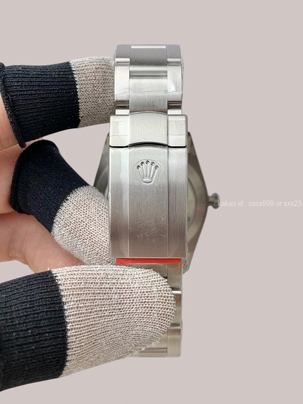 로렉스 오이스터 페페추얼 블루 다이얼 시계 레플리카 미러급 SA급 S급 고퀄리티 최상급 하이엔드 워치 [남성여성공용] - best 4