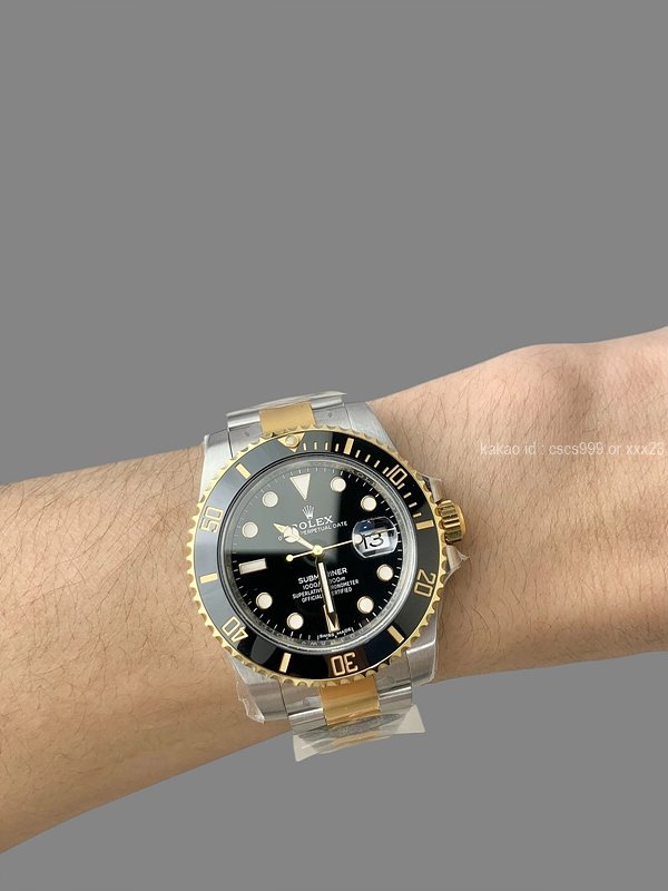 로렉스 서브마리너 흑콤 시계 레플리카 미러급 SA급 S급 고퀄리티 최상급 하이엔드 롤렉스 워치 [남성] 6