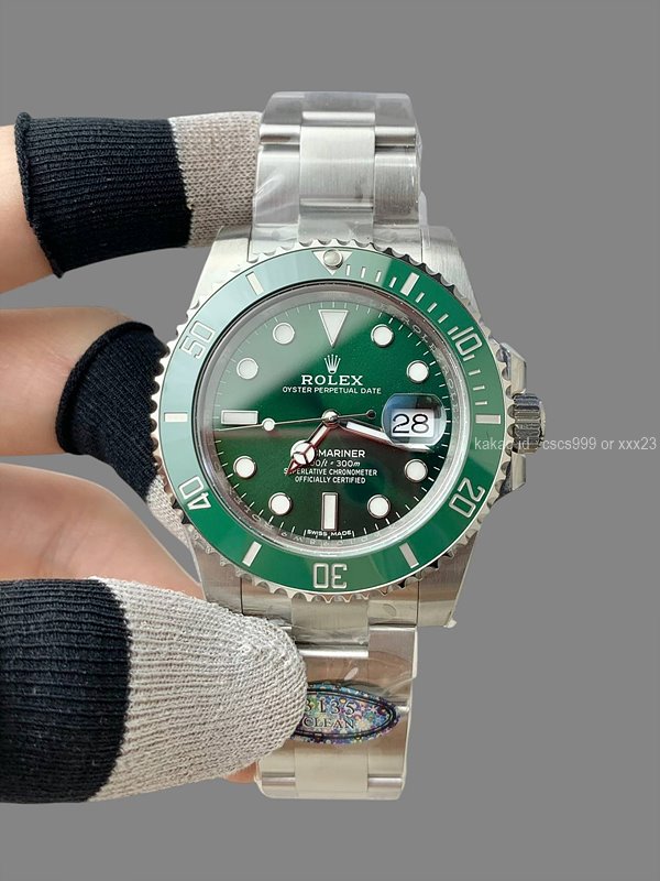 로렉스 서브마리너 헐크 시계 레플리카 미러급 SA급 S급 고퀄리티 최상급 하이엔드 롤렉스 워치 [남성]