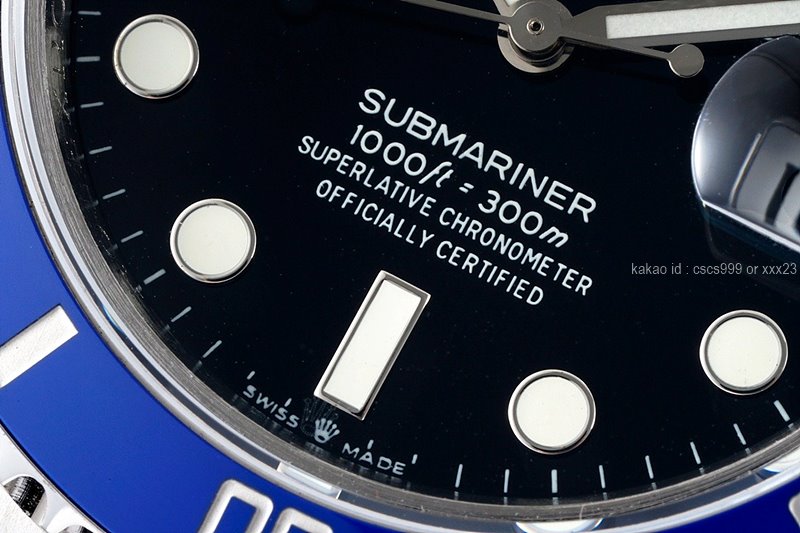 로렉스 서브마리너 블루 세라믹 시계 레플리카 미러급 SA급 S급 고퀄리티 최상급 하이엔드 롤렉스 워치 [남성] 5