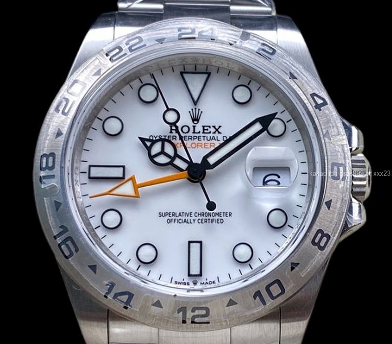 로렉스 익스플로러 II Explorer II (QF공장) 시계 레플리카 미러급 SA급 S급 고퀄리티 최상급 하이엔드 롤렉스 워치 [남성]