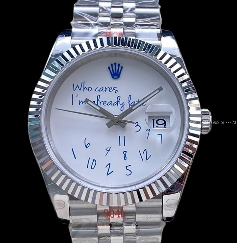 로렉스 데이저스트 41 Datejust 커스텀 시계 레플리카 미러급 SA급 S급 고퀄리티 최상급 하이엔드 롤렉스 워치 [남성]