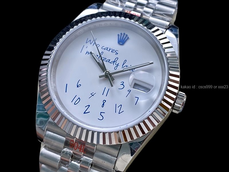 로렉스 데이저스트 41 Datejust 커스텀 시계 레플리카 미러급 SA급 S급 고퀄리티 최상급 하이엔드 롤렉스 워치 [남성] 4