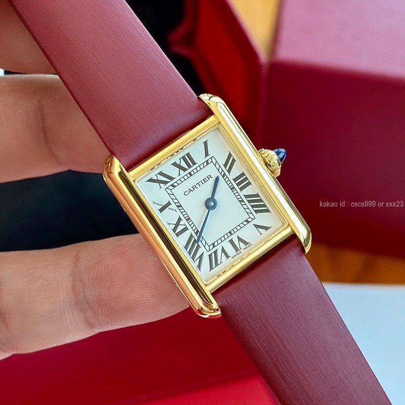 까르띠에 탱크 머스트 시계 레플리카 미러급 SA급 S급 고퀄리티 최상급 하이엔드 워치 [남성여성공용] 4