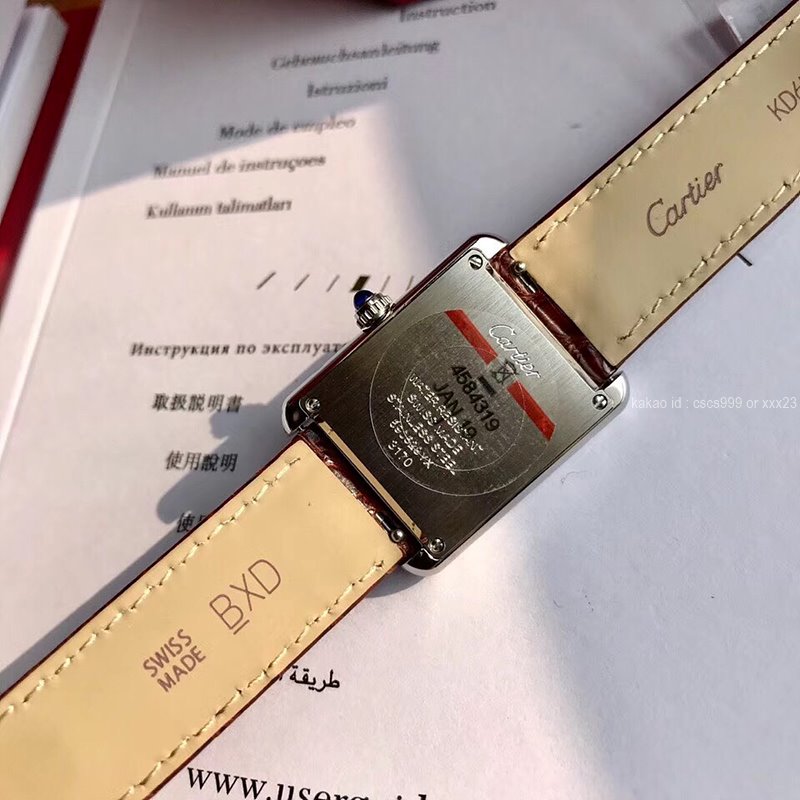 까르띠에 탱크 머스트 시계 레플리카 미러급 SA급 S급 고퀄리티 최상급 하이엔드 워치 [여성] 7