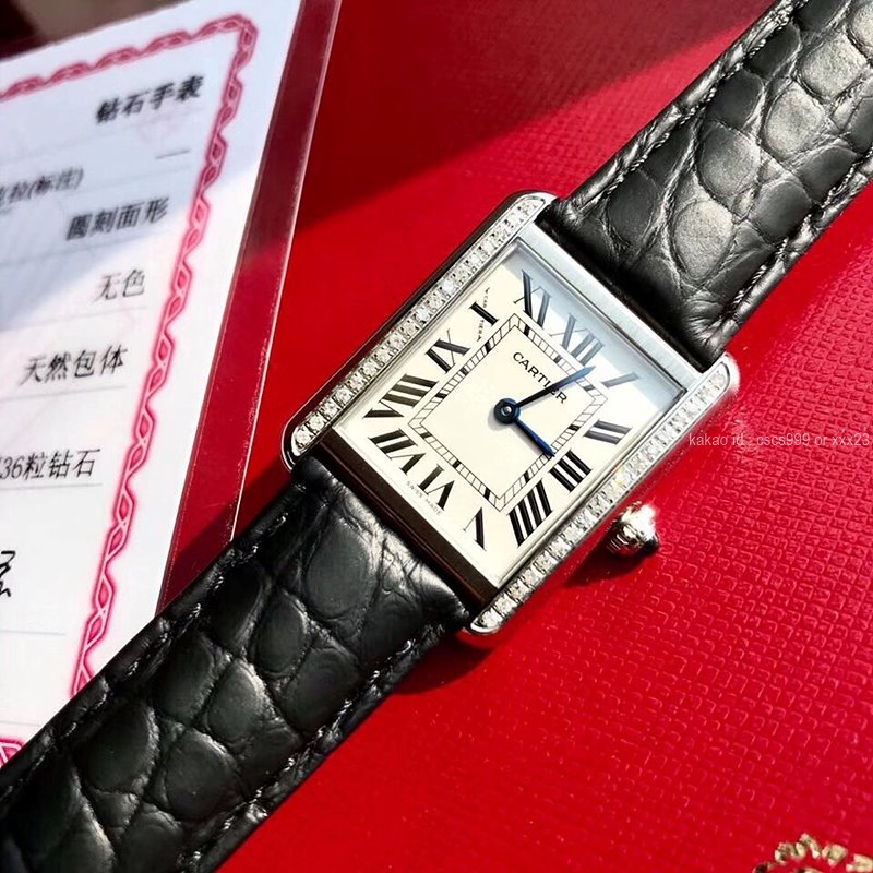 까르띠에 탱크 머스트 시계 레플리카 미러급 SA급 S급 고퀄리티 최상급 하이엔드 워치 [여성] 4