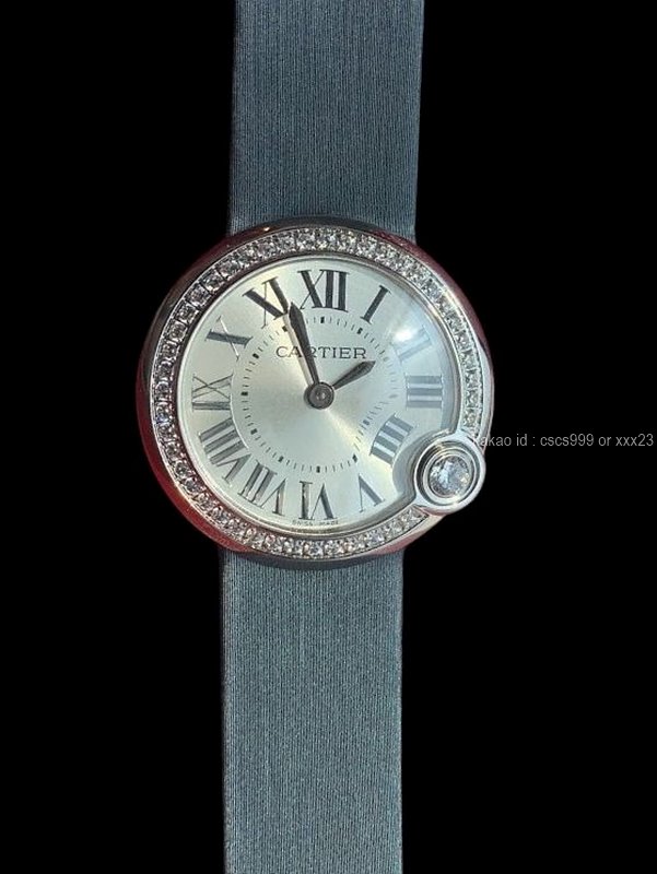 까르띠에 발롱 블랑 다이아에디션 시계 레플리카 미러급 SA급 S급 고퀄리티 최상급 하이엔드 워치 [여성]