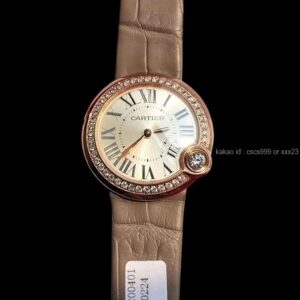 까르띠에 발롱 블랑 다이아에디션 시계 레플리카 미러급 SA급 S급 고퀄리티 최상급 하이엔드 워치 [여성]