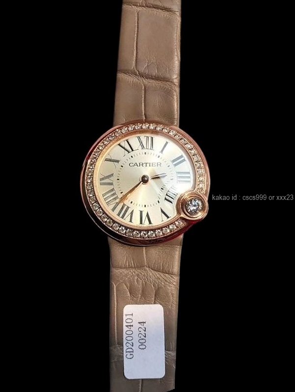 까르띠에 발롱 블랑 다이아에디션 시계 레플리카 미러급 SA급 S급 고퀄리티 최상급 하이엔드 워치 [여성]