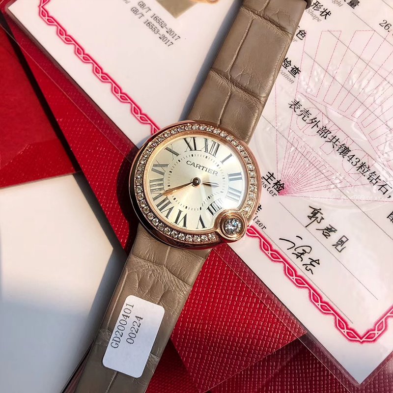 까르띠에 발롱 블랑 다이아에디션 시계 레플리카 미러급 SA급 S급 고퀄리티 최상급 하이엔드 워치 [여성] 3