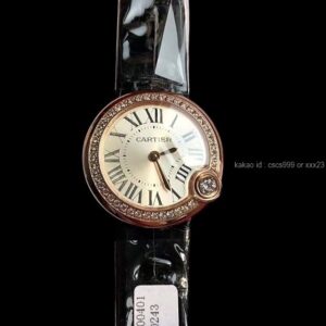 까르띠에 발롱 블랑 다이아에디션 시계 레플리카 미러급 SA급 S급 고퀄리티 최상급 하이엔드 워치 [여성]