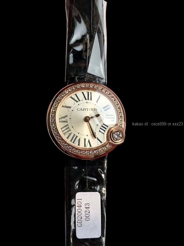 까르띠에 발롱 블랑 다이아에디션 시계 레플리카 미러급 SA급 S급 고퀄리티 최상급 하이엔드 워치 [여성]