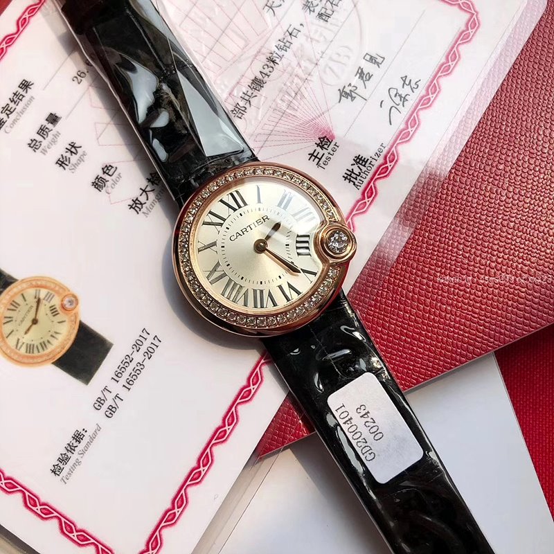 까르띠에 발롱 블랑 다이아에디션 시계 레플리카 미러급 SA급 S급 고퀄리티 최상급 하이엔드 워치 [여성] 3