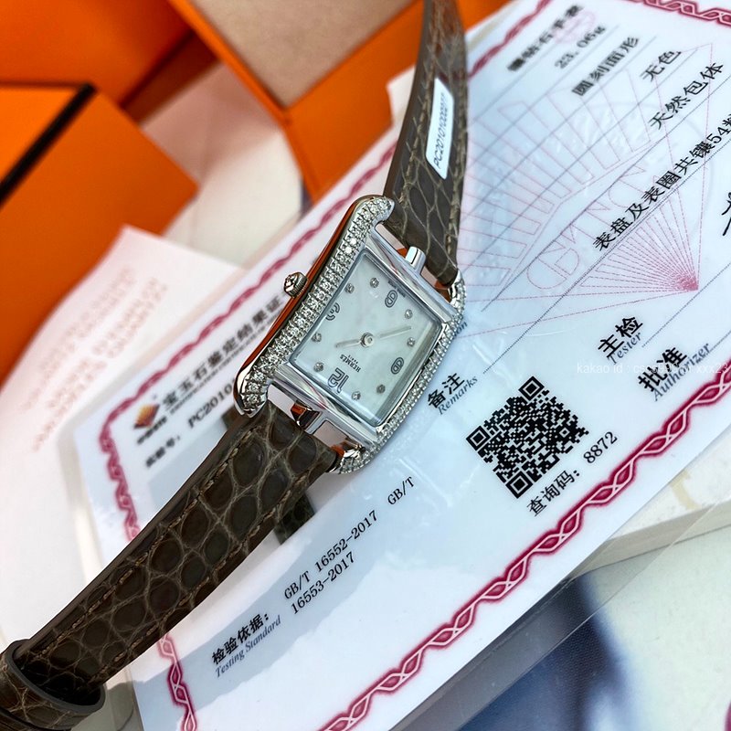 에르메스 케이프코드 (Cape Cod) 다이아몬드 에디션 시계 레플리카 미러급 SA급 S급 고퀄리티 최상급 하이엔드 워치 [여성] 5