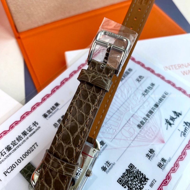 에르메스 케이프코드 (Cape Cod) 다이아몬드 에디션 시계 레플리카 미러급 SA급 S급 고퀄리티 최상급 하이엔드 워치 [여성] 9