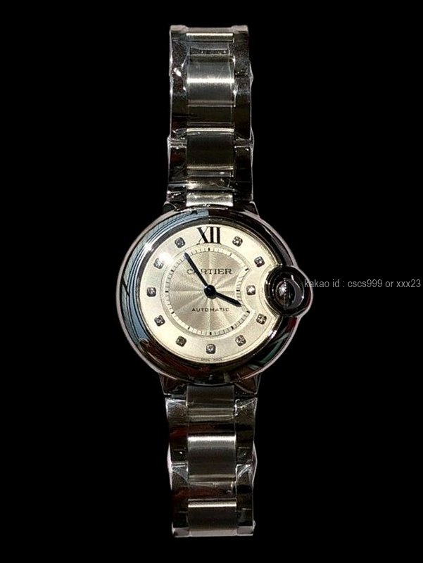까르띠에 발롱블루 33mm 시계 레플리카 미러급 SA급 S급 고퀄리티 최상급 하이엔드 워치 [여성]