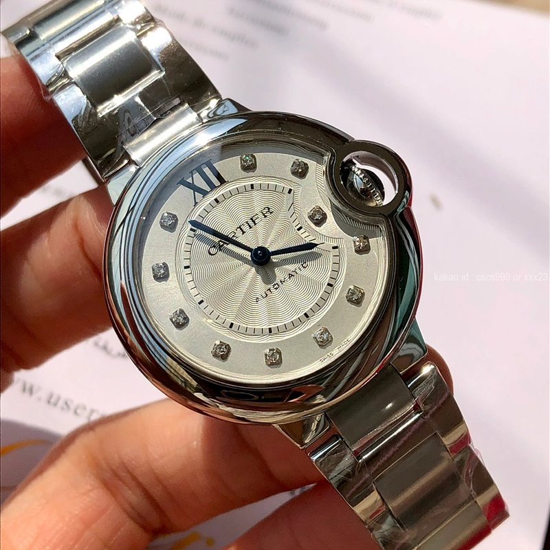 까르띠에 발롱블루 33mm 시계 레플리카 미러급 SA급 S급 고퀄리티 최상급 하이엔드 워치 [여성] 7