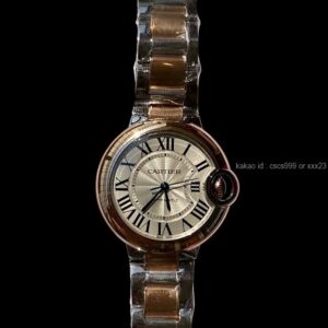 까르띠에 발롱블루 33mm 시계 레플리카 미러급 SA급 S급 고퀄리티 최상급 하이엔드 워치 [여성]