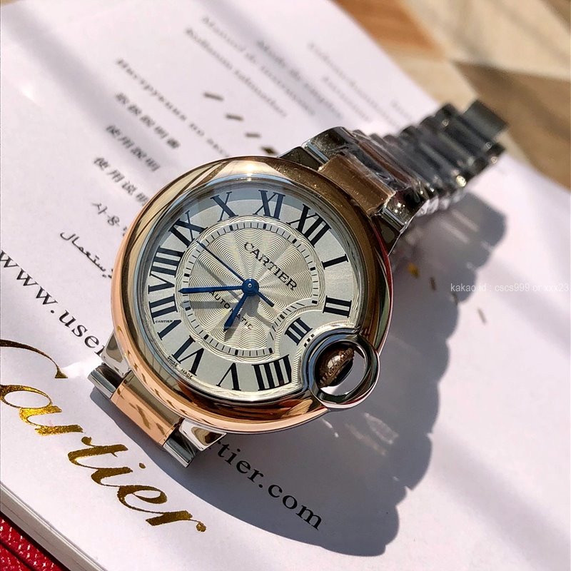 까르띠에 발롱블루 33mm 시계 레플리카 미러급 SA급 S급 고퀄리티 최상급 하이엔드 워치 [여성] 5