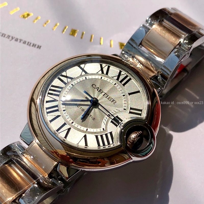 까르띠에 발롱블루 33mm 시계 레플리카 미러급 SA급 S급 고퀄리티 최상급 하이엔드 워치 [여성] 8