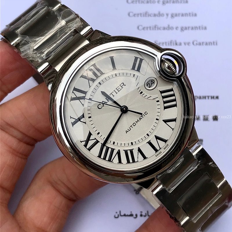 까르띠에 발롱블루 42mm 시계 레플리카 미러급 SA급 S급 고퀄리티 최상급 하이엔드 워치 [남성] 7