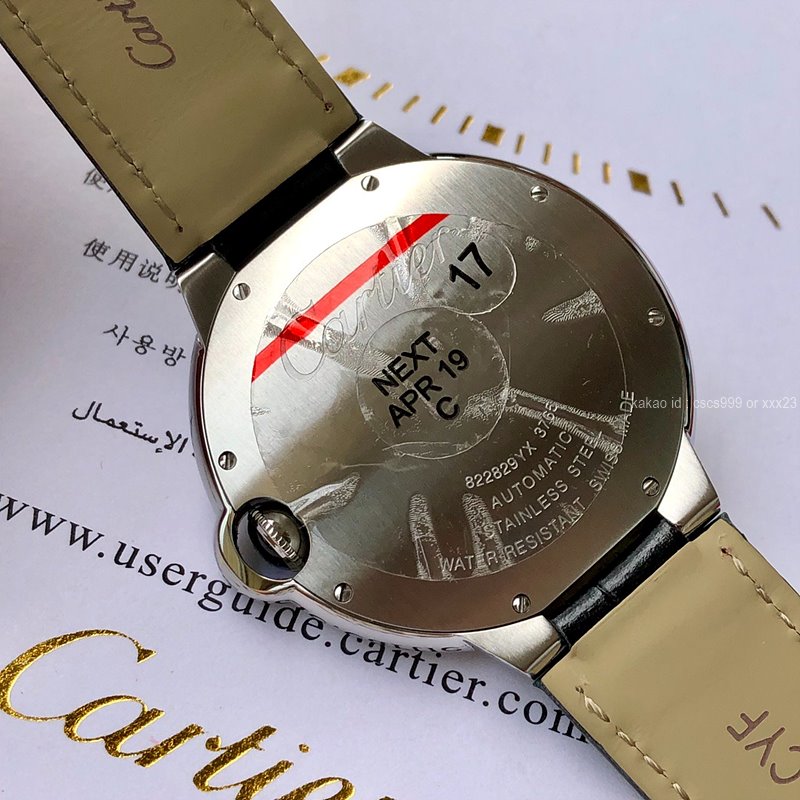 까르띠에 발롱블루 42mm 시계 레플리카 미러급 SA급 S급 고퀄리티 최상급 하이엔드 워치 [남성] 6
