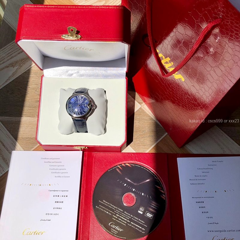 까르띠에 발롱블루 42mm 시계 레플리카 미러급 SA급 S급 고퀄리티 최상급 하이엔드 워치 [남성] 2