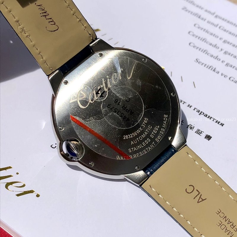 까르띠에 발롱블루 42mm 시계 레플리카 미러급 SA급 S급 고퀄리티 최상급 하이엔드 워치 [남성] 6
