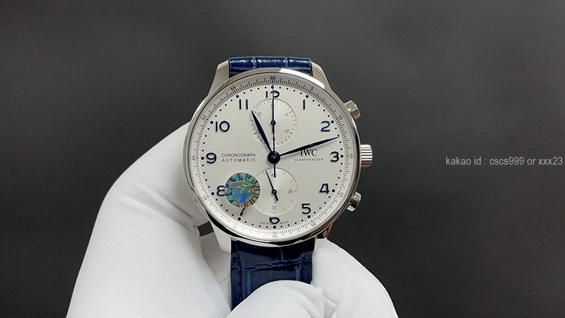 IWC 포르투기저 크로노그래프 41mm 시계 레플리카 미러급 SA급 S급 고퀄리티 최상급 하이엔드 워치 [남성]