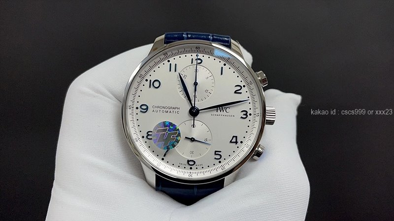 IWC 포르투기저 크로노그래프 41mm 시계 레플리카 미러급 SA급 S급 고퀄리티 최상급 하이엔드 워치 [남성] 3