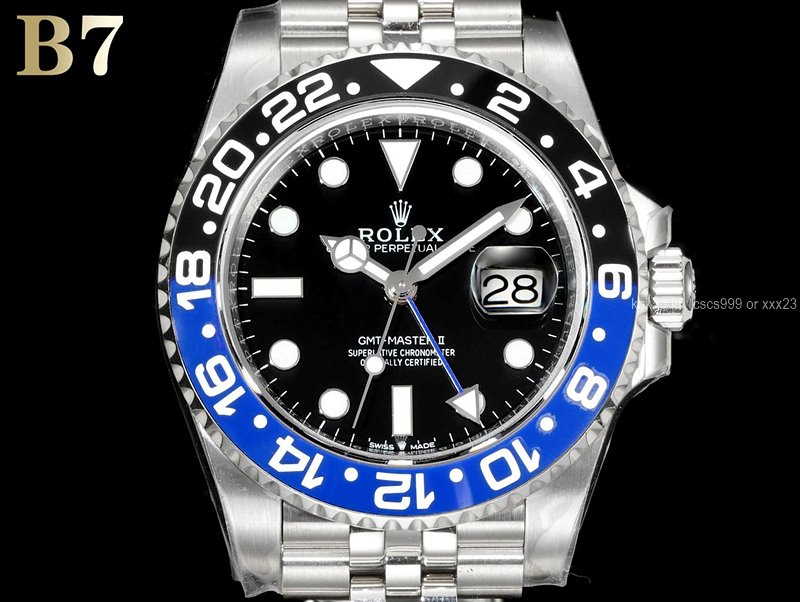 로렉스 GMT 마스터 (B7공장) 시계 레플리카 미러급 SA급 S급 고퀄리티 최상급 하이엔드 롤렉스 워치 [남성] 2