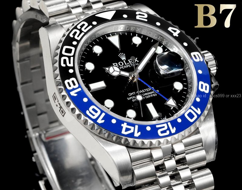 로렉스 GMT 마스터 (B7공장) 시계 레플리카 미러급 SA급 S급 고퀄리티 최상급 하이엔드 롤렉스 워치 [남성] 3