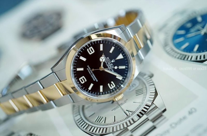 로렉스 익스플로러 1 시계 레플리카 미러급 SA급 S급 고퀄리티 최상급 하이엔드 롤렉스 워치 [남성] 2