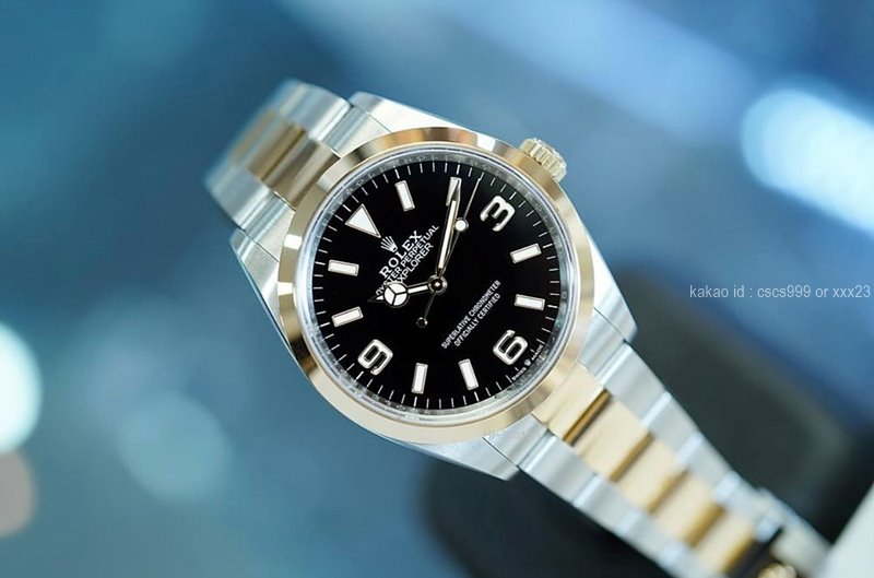 로렉스 익스플로러 1 시계 레플리카 미러급 SA급 S급 고퀄리티 최상급 하이엔드 롤렉스 워치 [남성] 3