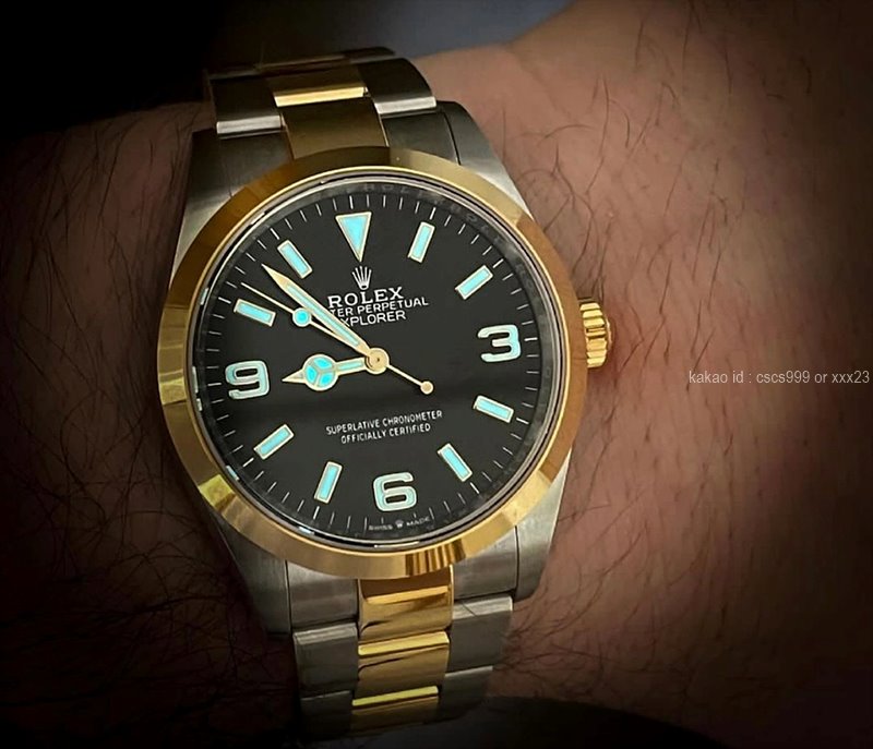 로렉스 익스플로러 1 시계 레플리카 미러급 SA급 S급 고퀄리티 최상급 하이엔드 롤렉스 워치 [남성] 8