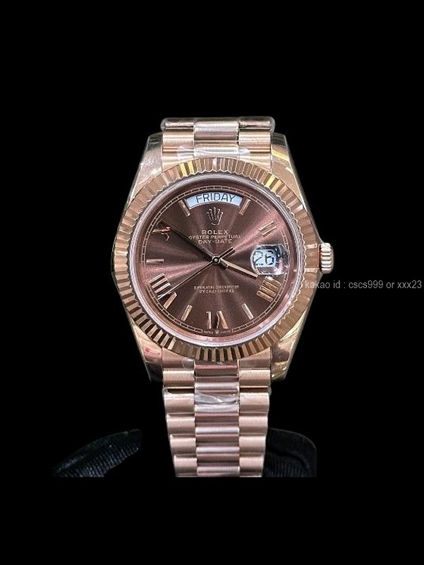 로렉스 데이데이트 40mm 시계 레플리카 미러급 SA급 S급 고퀄리티 최상급 하이엔드 롤렉스 워치 [남성]