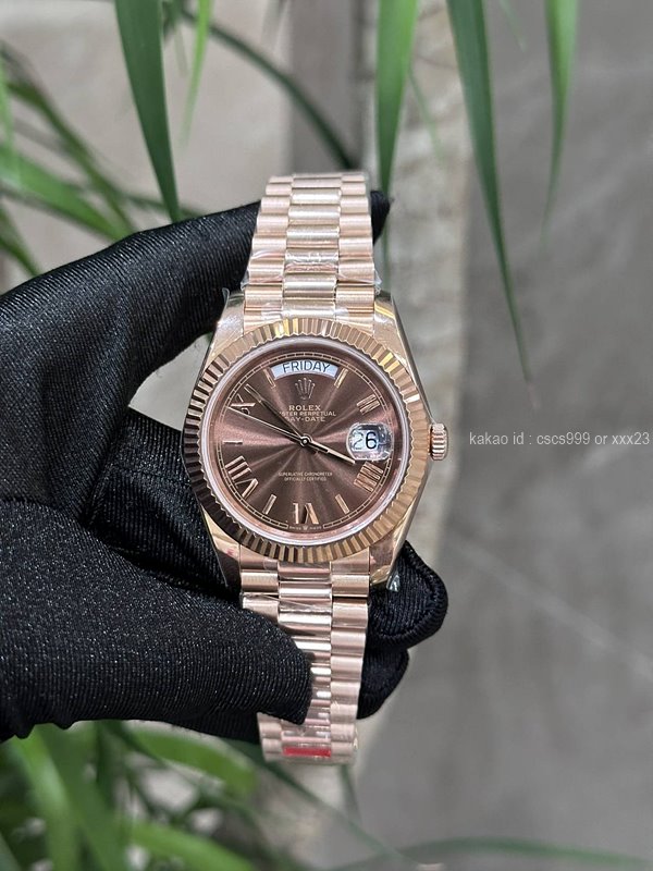 로렉스 데이데이트 40mm 시계 레플리카 미러급 SA급 S급 고퀄리티 최상급 하이엔드 롤렉스 워치 [남성] 6