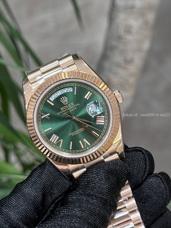 로렉스 데이데이트 40mm 시계 레플리카 미러급 SA급 S급 고퀄리티 최상급 하이엔드 롤렉스 워치 [남성] 3